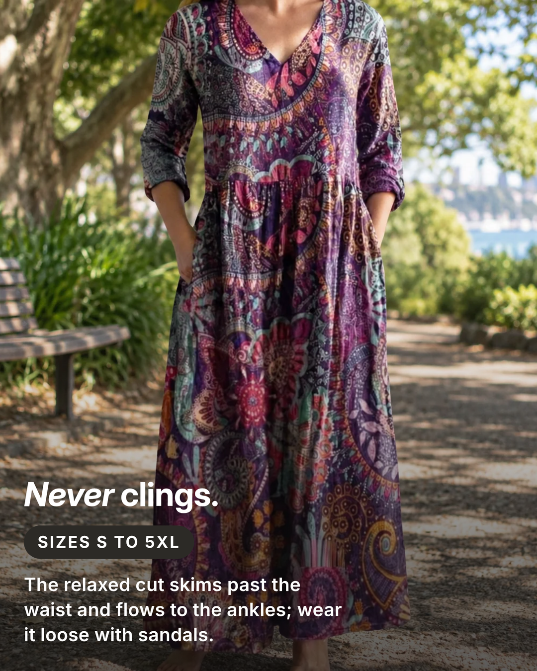 Timandra | Floral Summer Dress fit and sizes