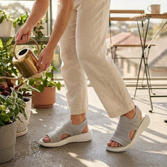 Beatrix | Breathable Knit Platform Sandals