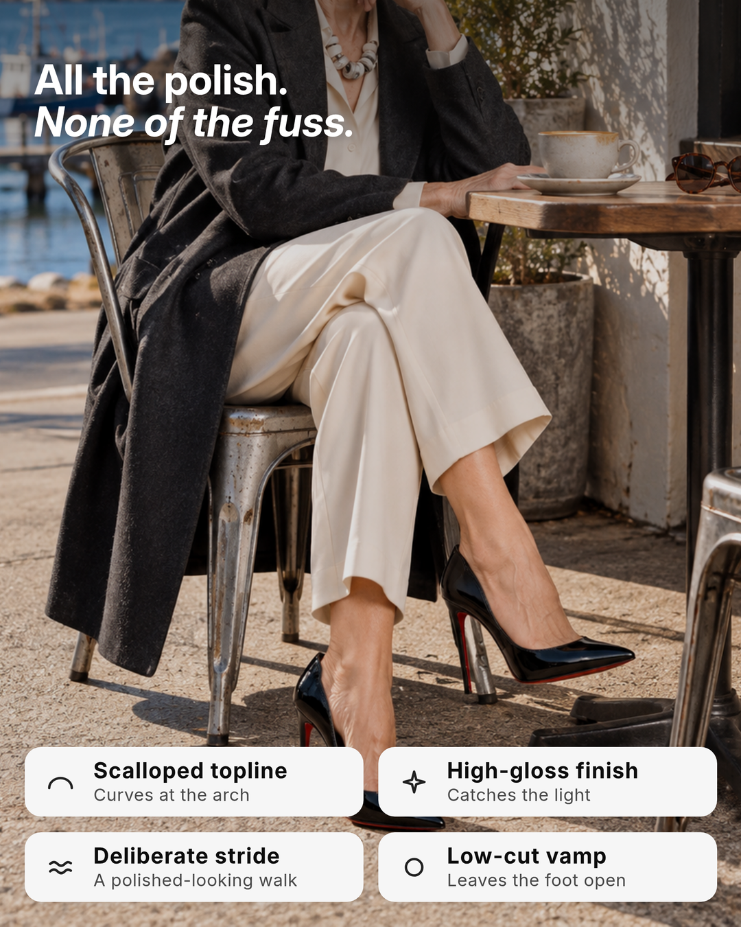 Urania | Scalloped Stilettos benefits