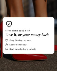 Urania | Scalloped Stilettos money-back guarantee