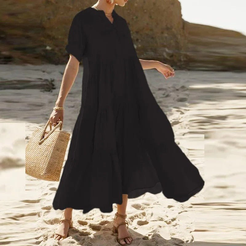Natalia | Luxe Satin Midi Dress