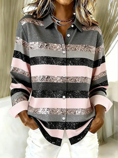 Lovel | Casual Stripe Blouse