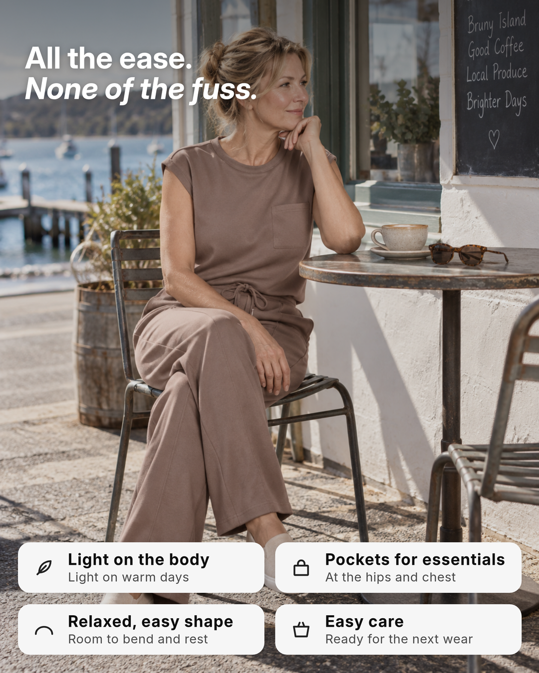 Zerelda | Relaxed Summer Co-Ord Set benefits