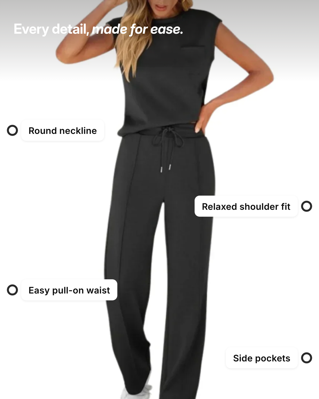 Zerelda | Relaxed Summer Co-Ord Set details