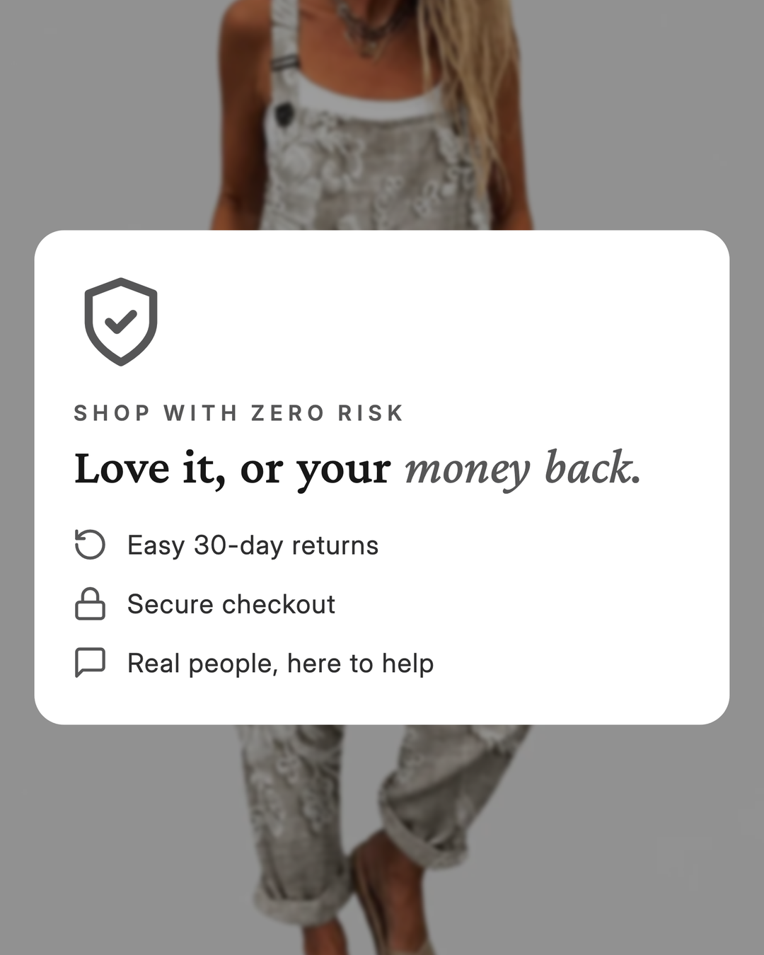 Zofia | Printed Wide-Leg Jumpsuit money-back guarantee